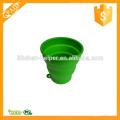 Eco-Friendly precio de fábrica Silicona plegable Camping Cup